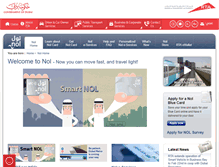 Tablet Screenshot of nol.ae